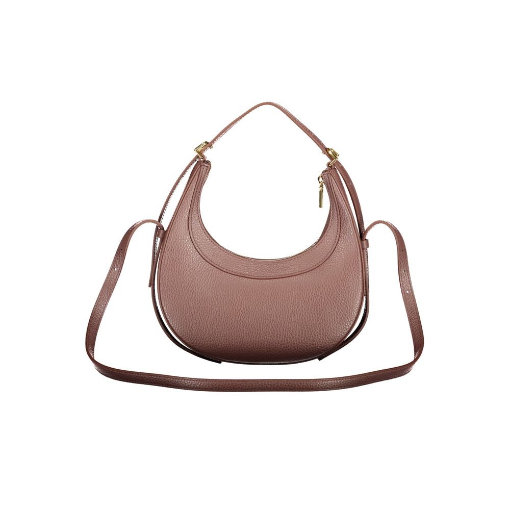 Coccinelle Braune Lederhandtasche