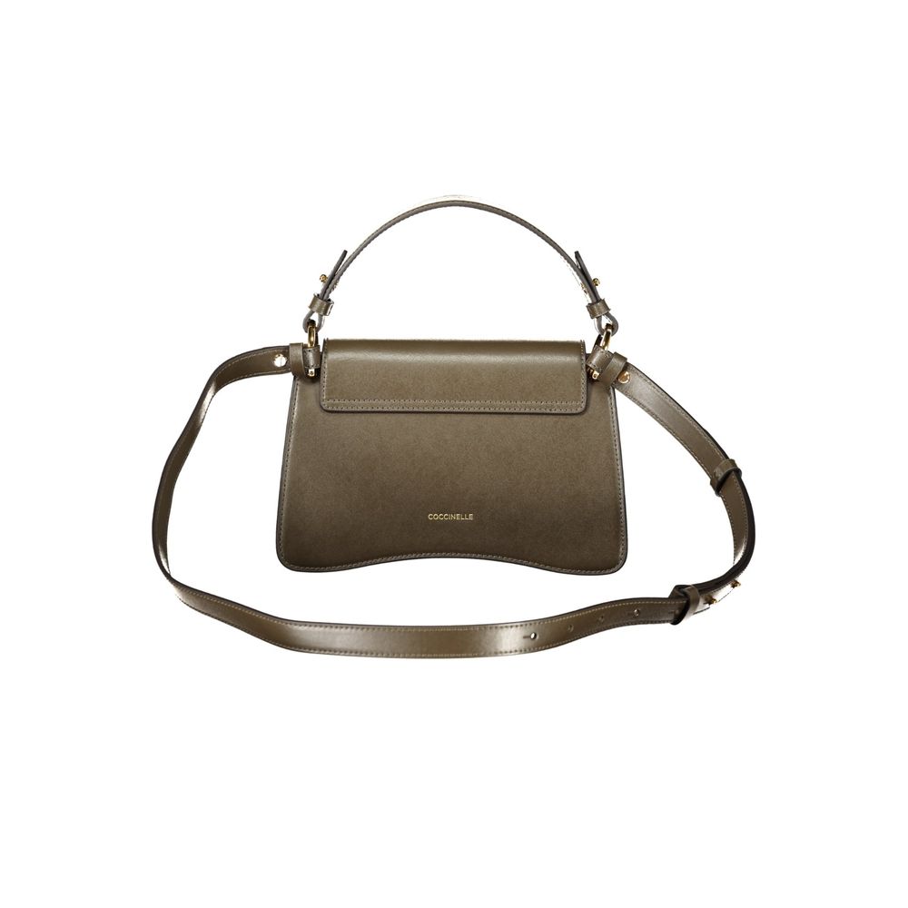Coccinelle Braune Lederhandtasche