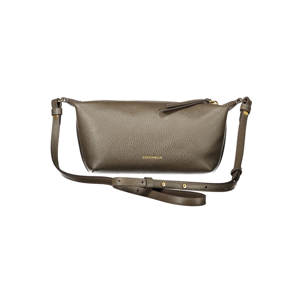 Coccinelle Braune Lederhandtasche
