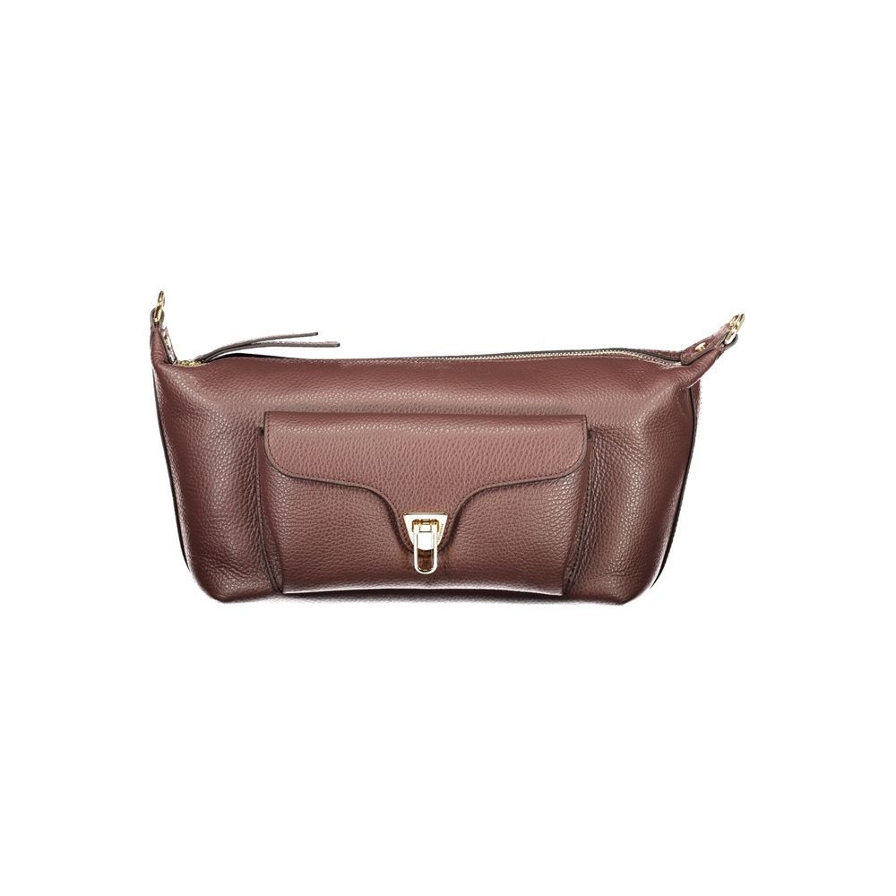 Coccinelle Braune Lederhandtasche