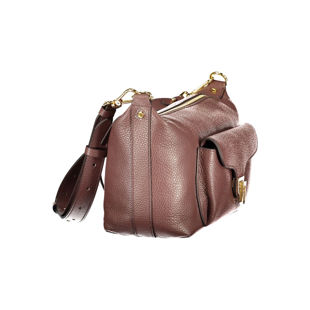 Coccinelle Braune Lederhandtasche