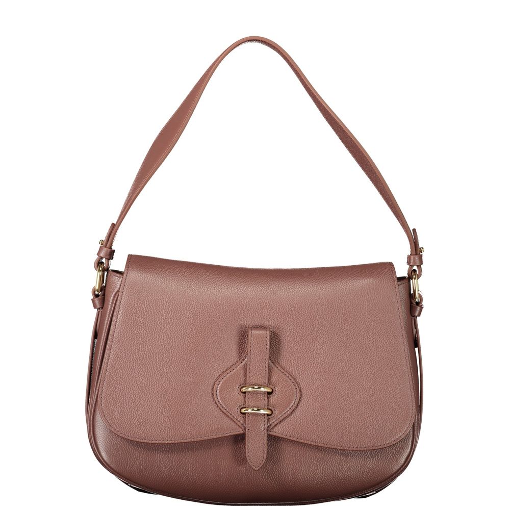 Coccinelle Braune Lederhandtasche