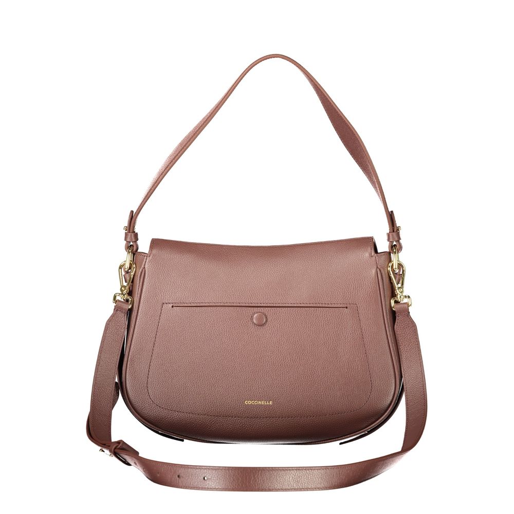 Coccinelle Braune Lederhandtasche