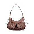 Coccinelle Braune Lederhandtasche