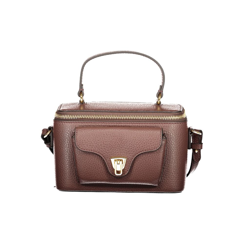 Coccinelle Braune Lederhandtasche