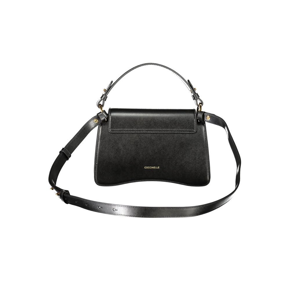 Coccinelle Schwarze Lederhandtasche