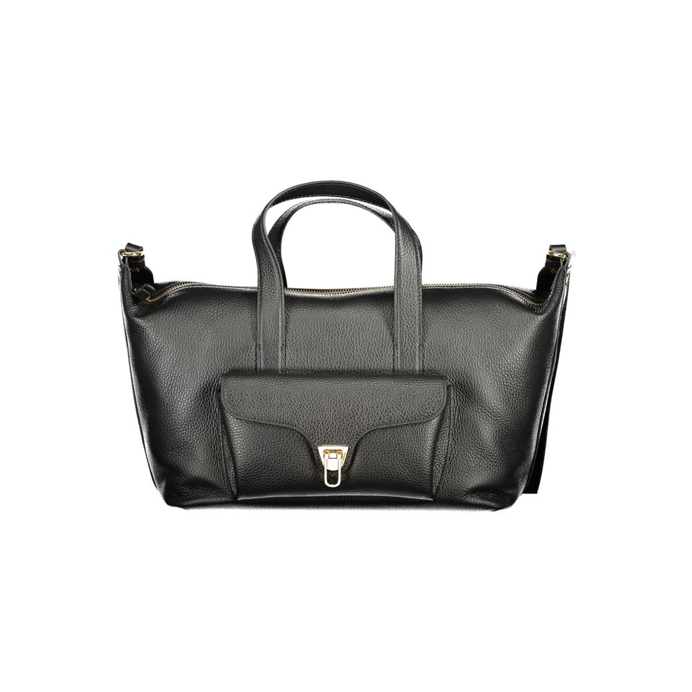 Coccinelle Schwarze Lederhandtasche