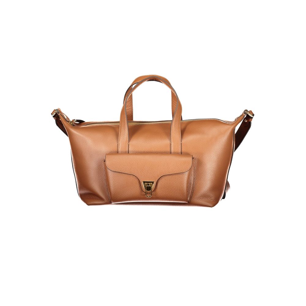 Coccinelle Braune Lederhandtasche