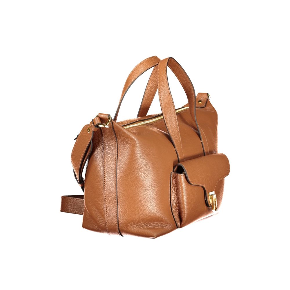 Coccinelle Braune Lederhandtasche