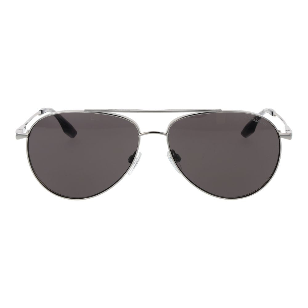 Trussardi Sonnenbrille aus Edelstahl in Silber