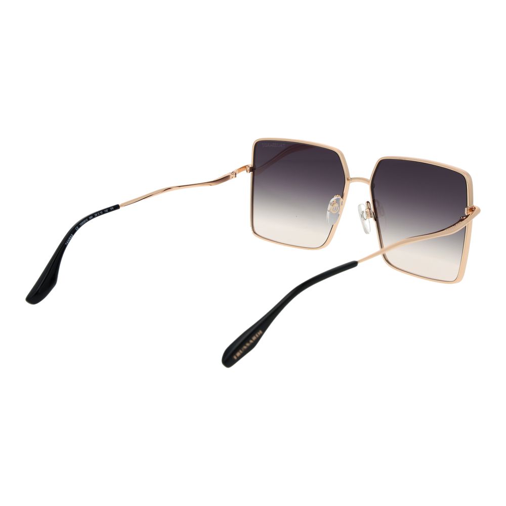 Trussardi Sonnenbrille aus schwarzem Edelstahl