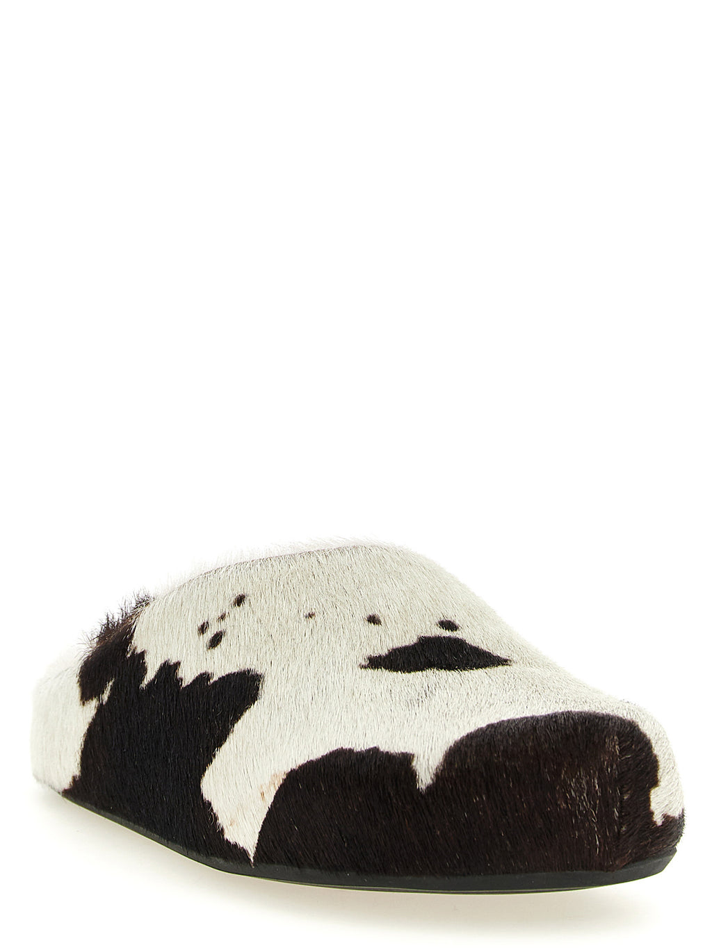 Marni Clogs aus mehrfarbigem Kalbsleder