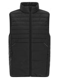 Hugo Boss Schwarze ärmellose Jacke aus Polyester