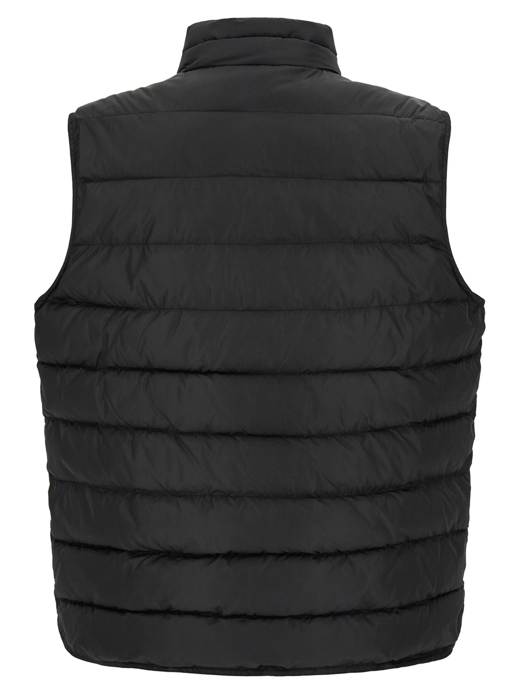 Dolce & Gabbana Schwarze ärmellose Jacke aus Polyester