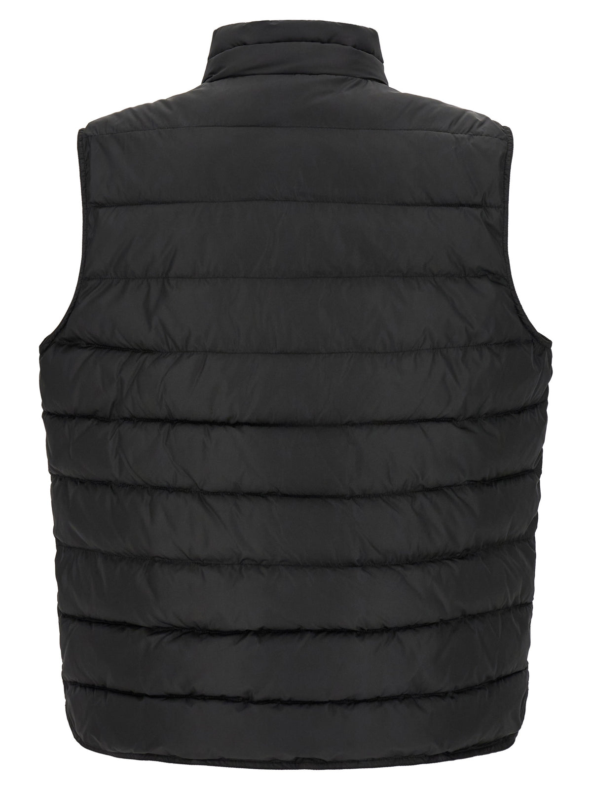 Dolce & Gabbana Schwarze ärmellose Jacke aus Polyester