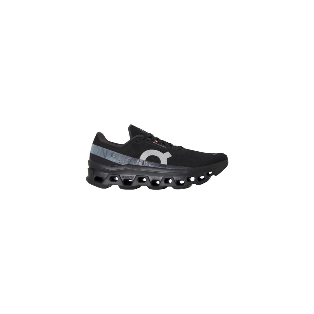 On Running Schwarze synthetische Sportsneakers