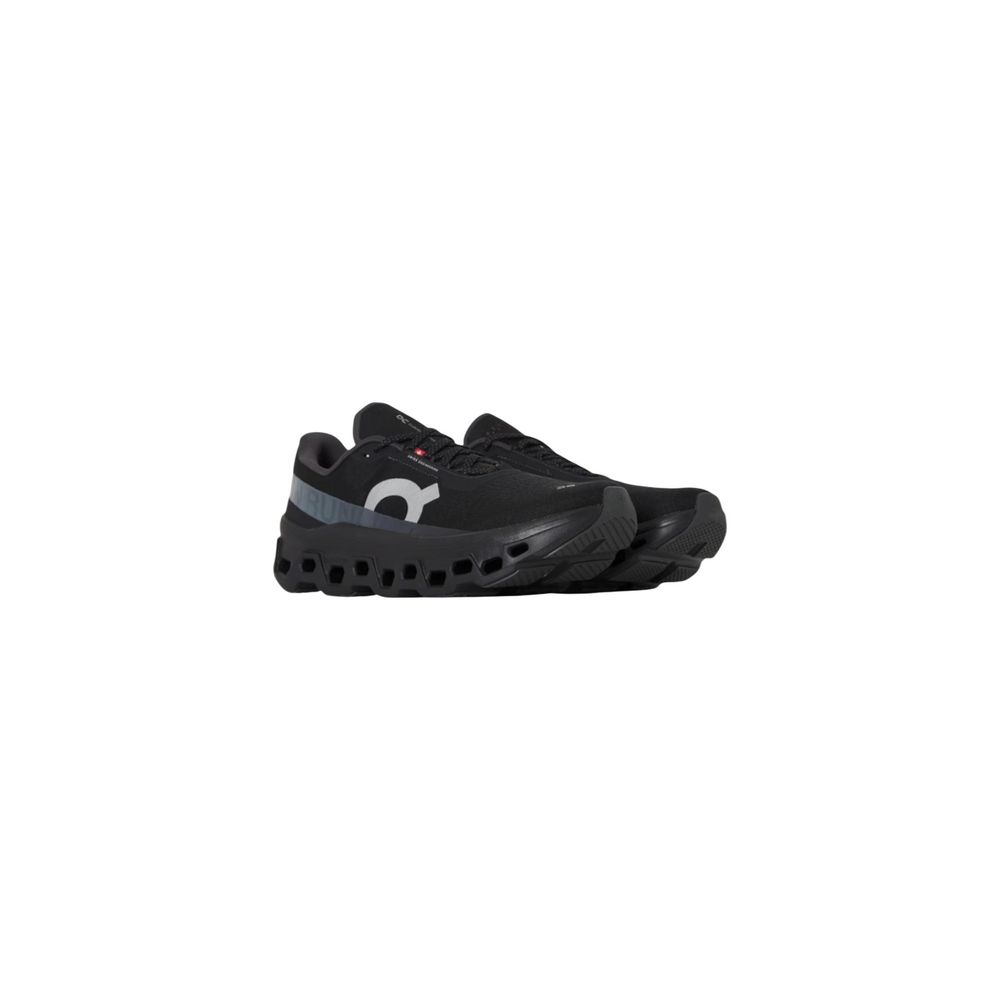 On Running Schwarze synthetische Sportsneakers