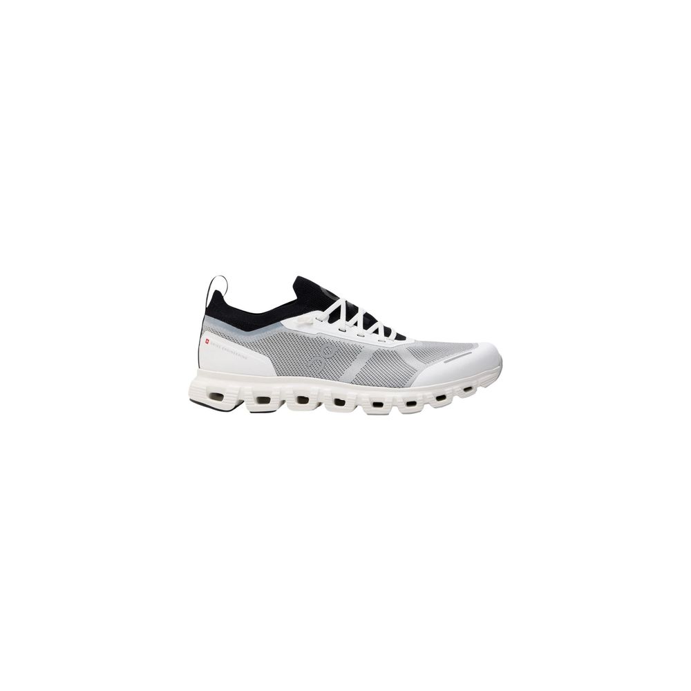 On Running Schwarze und weiße synthetische Sportschuhe