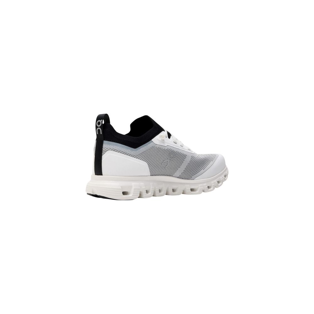 On Running Schwarze und weiße synthetische Sportschuhe