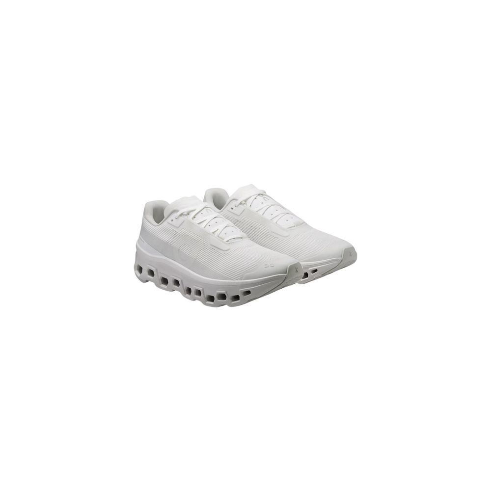 On Running Weiße synthetische Sportsneakers