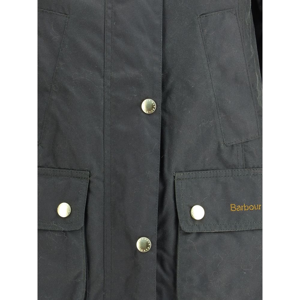 Barbour Zweifarbiger Baumwollmantel
