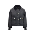 Barbour Schwarze Baumwoll-Shell-Jacke