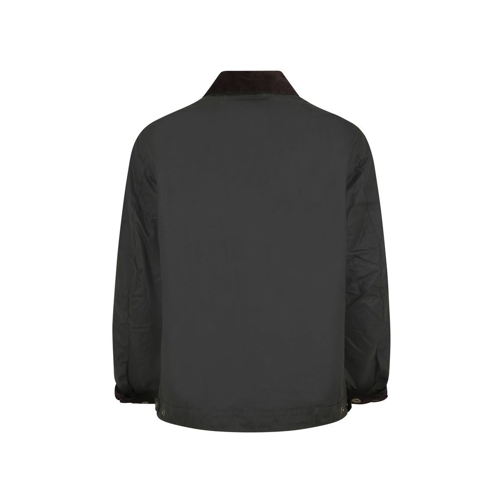 Barbour International Zweifarbiger Baumwollmantel