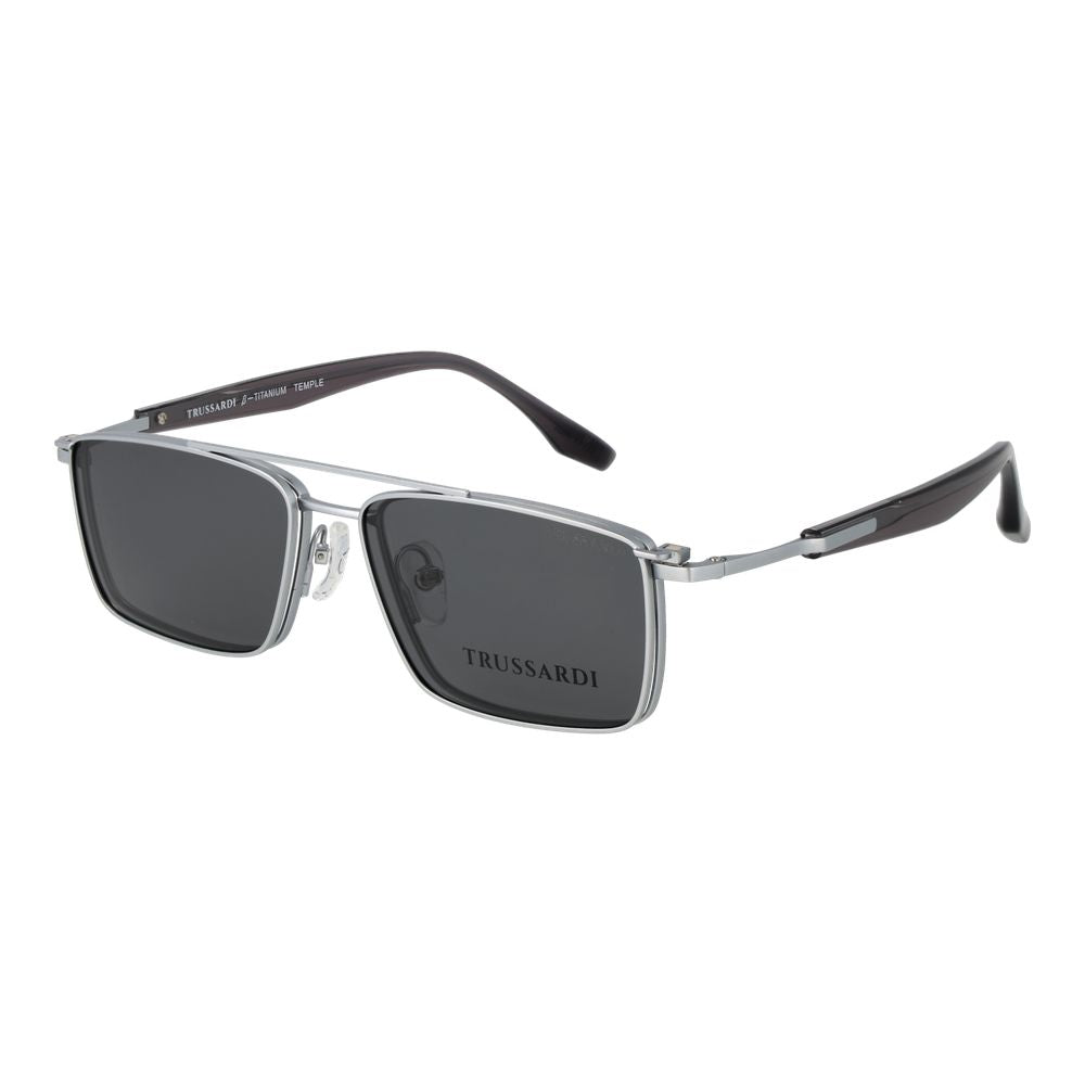 Trussardi Brille aus Titan in Silber (Fassung)