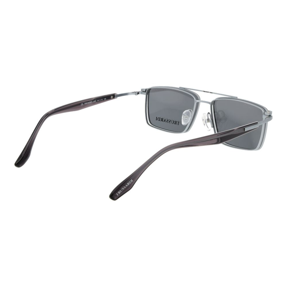 Trussardi Brille aus Titan in Silber (Fassung)