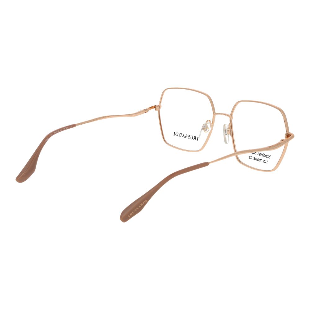 Trussardi Rose Gold Stainless Steel Glasses (Frames)