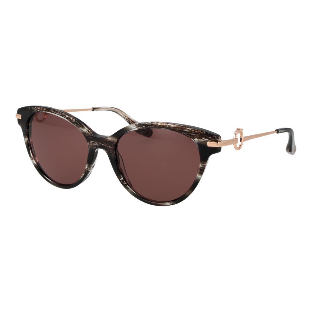 Trussardi Braune Sonnenbrille aus Acetat