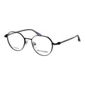 Trussardi Brille aus schwarzem Titan (Fassung)