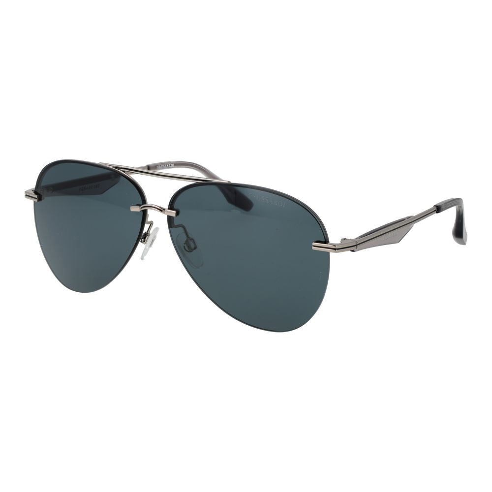 Trussardi Graue Sonnenbrille aus Metall