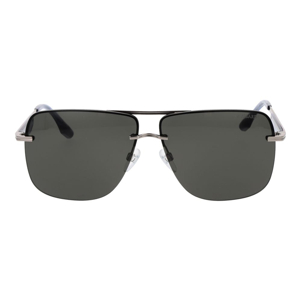 Trussardi Sonnenbrille aus silbernem Metall