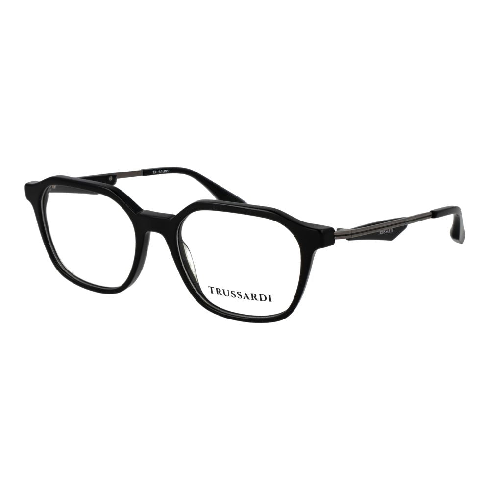 Trussardi Schwarze Brille aus Acetat (Gestell)