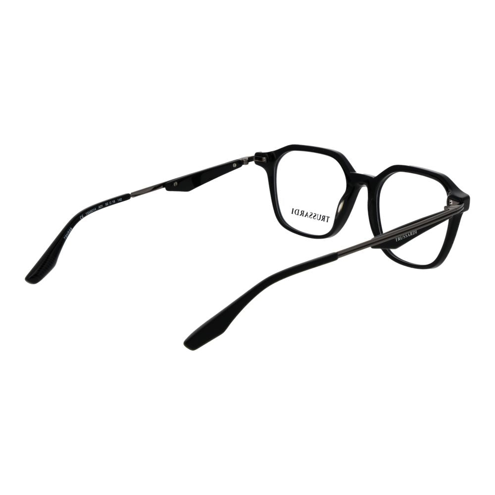 Trussardi Schwarze Brille aus Acetat (Gestell)
