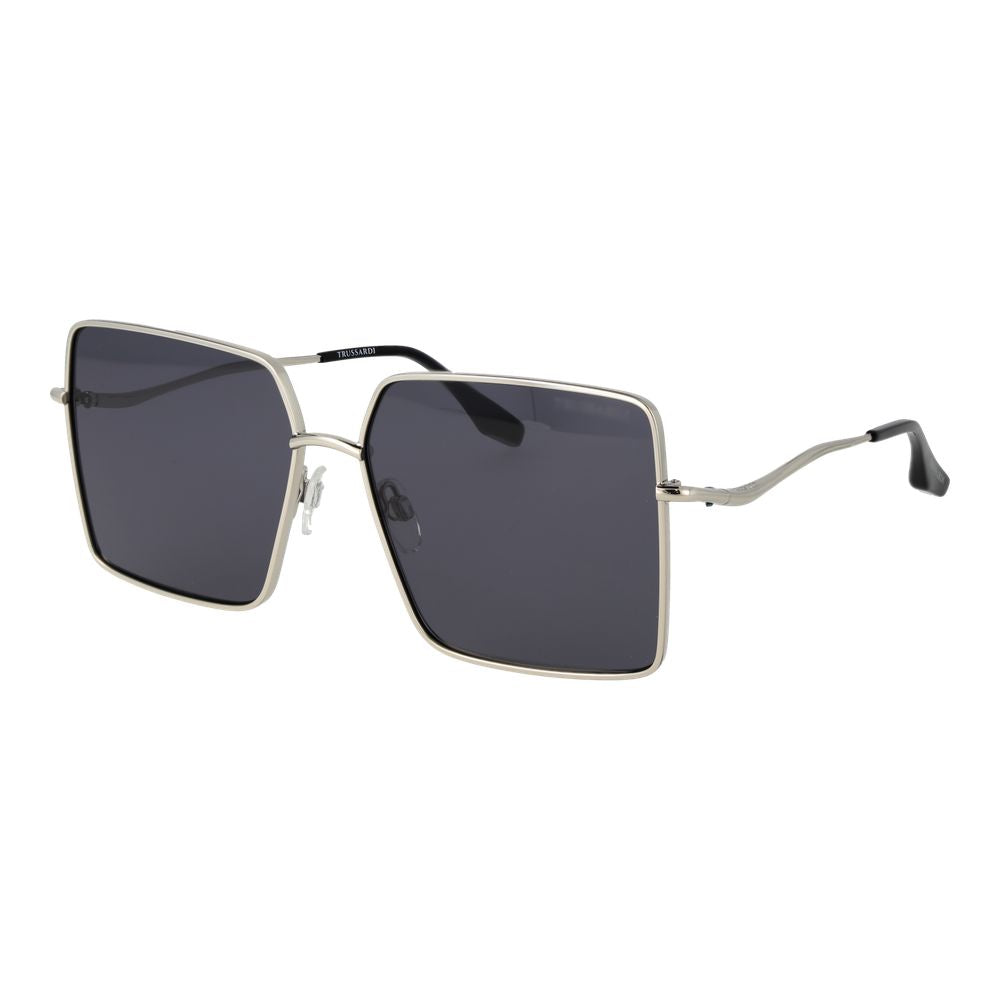 Trussardi Sonnenbrille aus Edelstahl in Silber