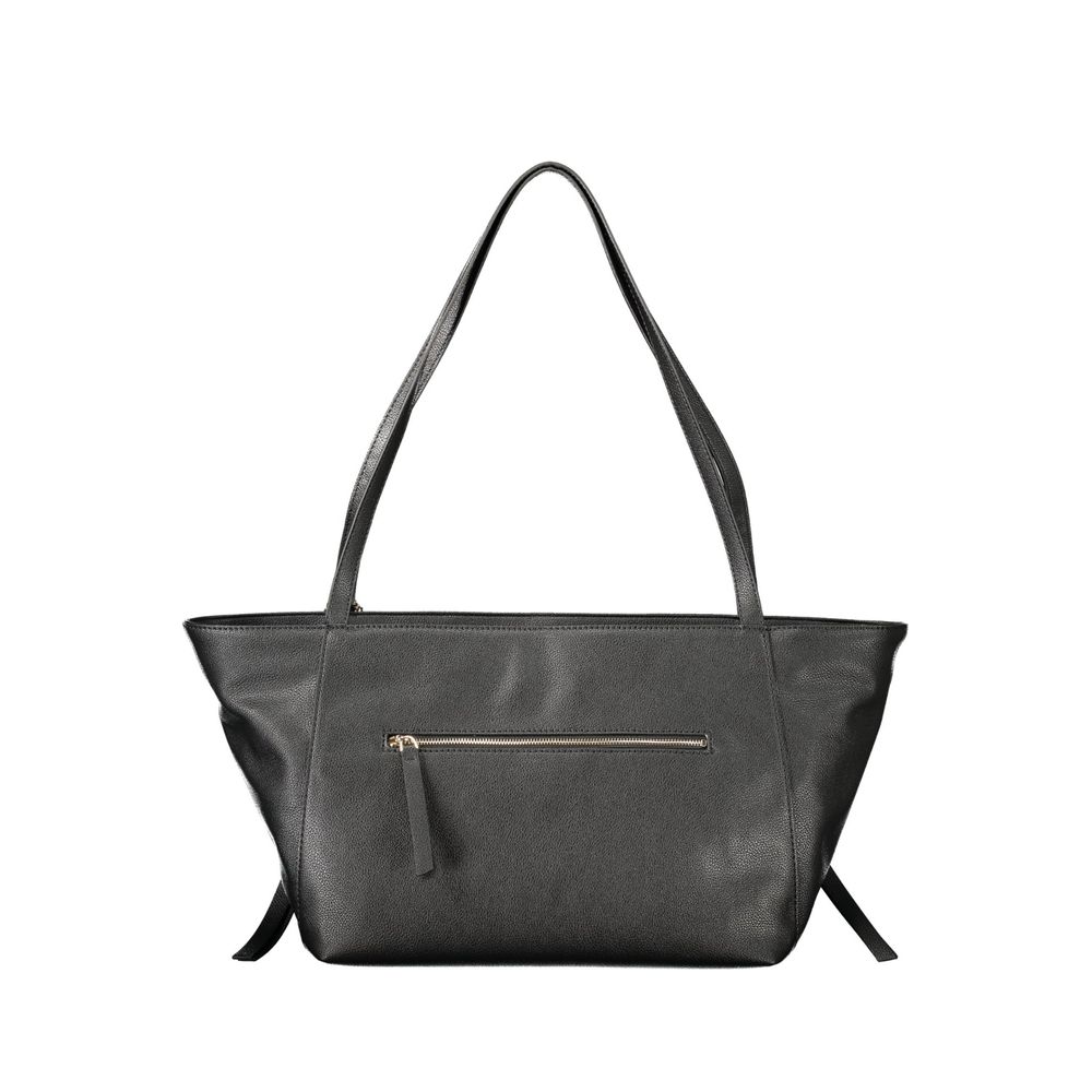 Guess Jeans Schwarze Handtasche aus Polyethylen