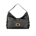 Guess Jeans Nero Polyurethane Damenhandtasche
