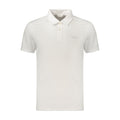 Guess Jeans Bianco Baumwoll-Herrenpoloshirt
