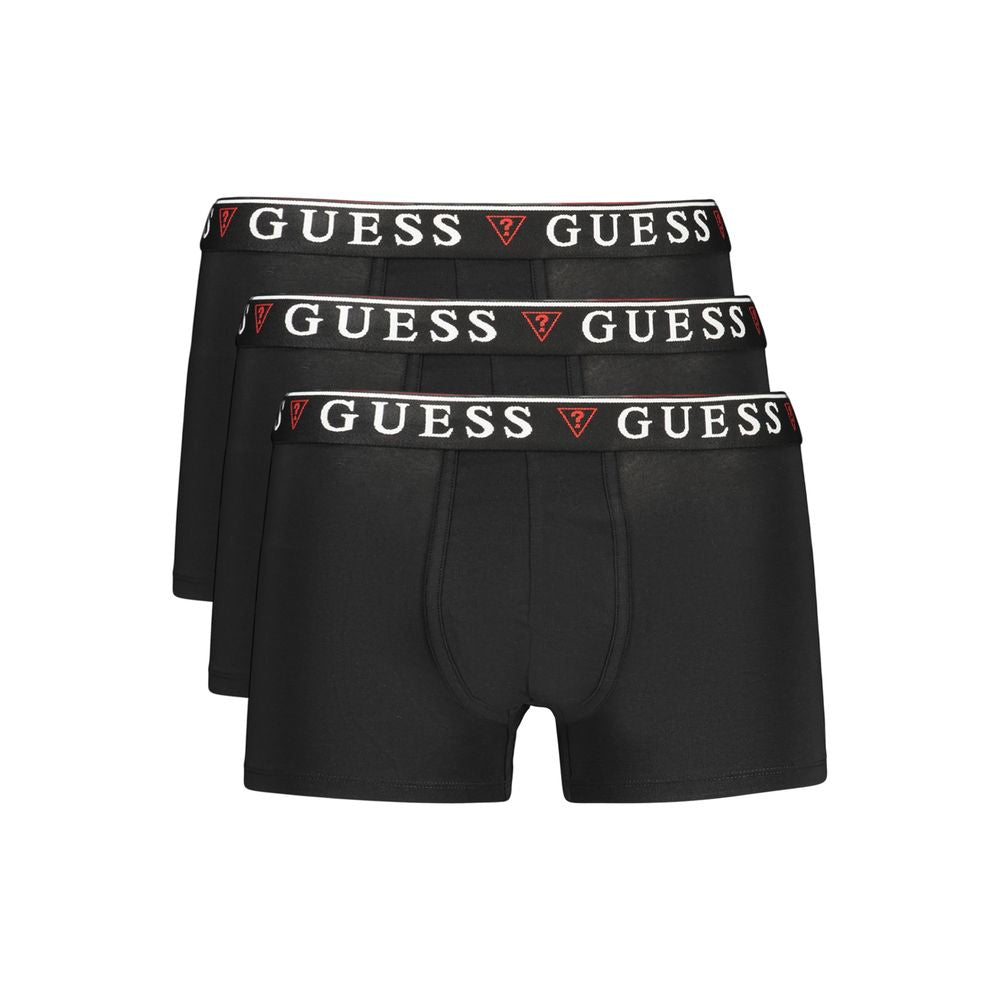 Guess Jeans Schwarz Baumwolle Männer Unterwäsche