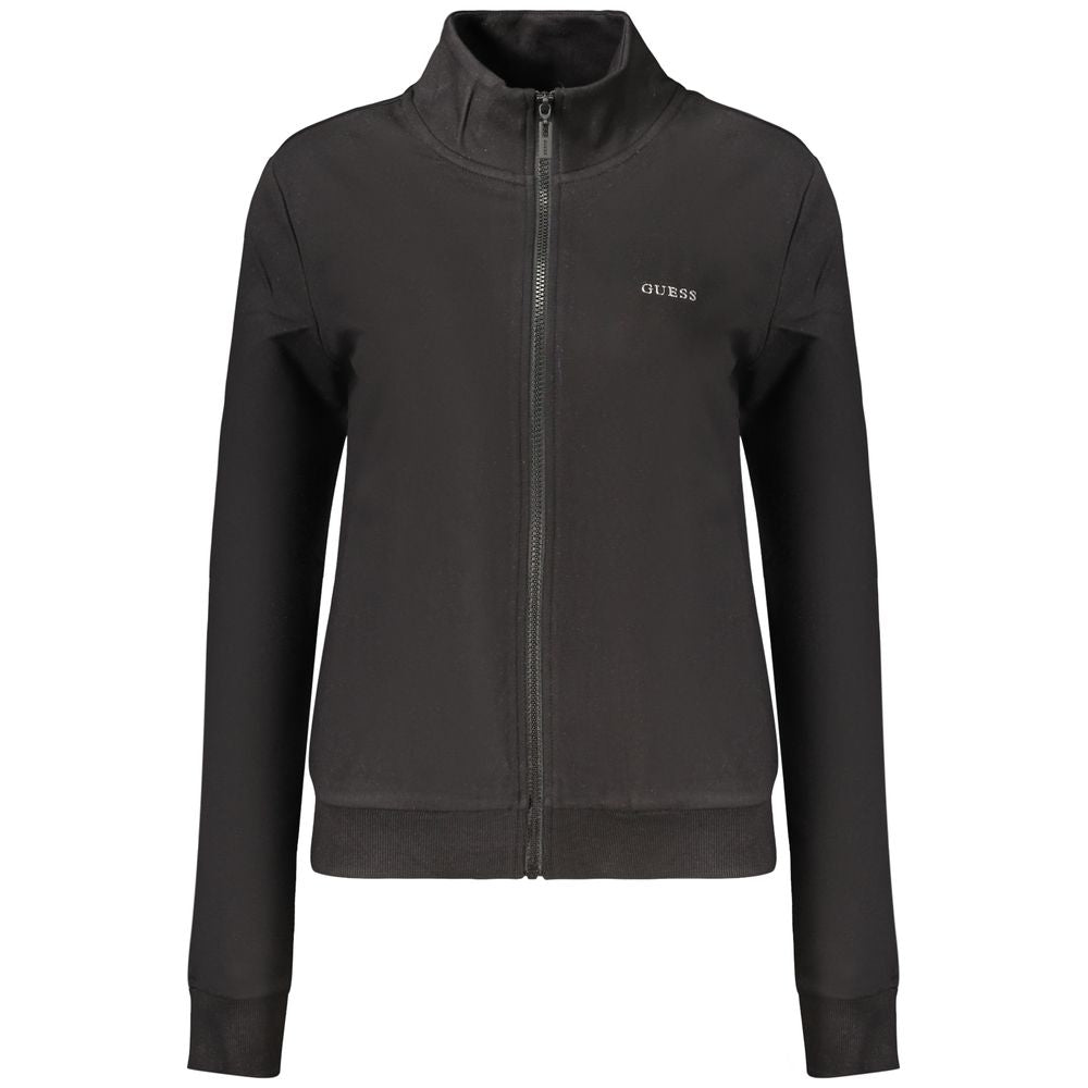 Guess Jeans Schwarzer Damen-Sweatshirt aus Modal