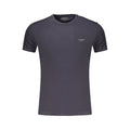 Guess Jeans Blaues Baumwoll-T-Shirt für Herren