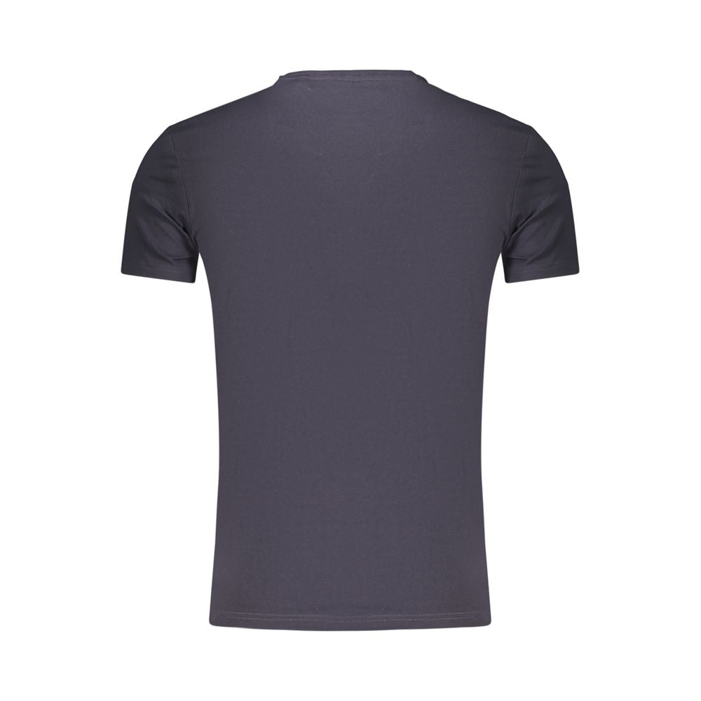 Guess Jeans Blaues Baumwoll-T-Shirt für Herren