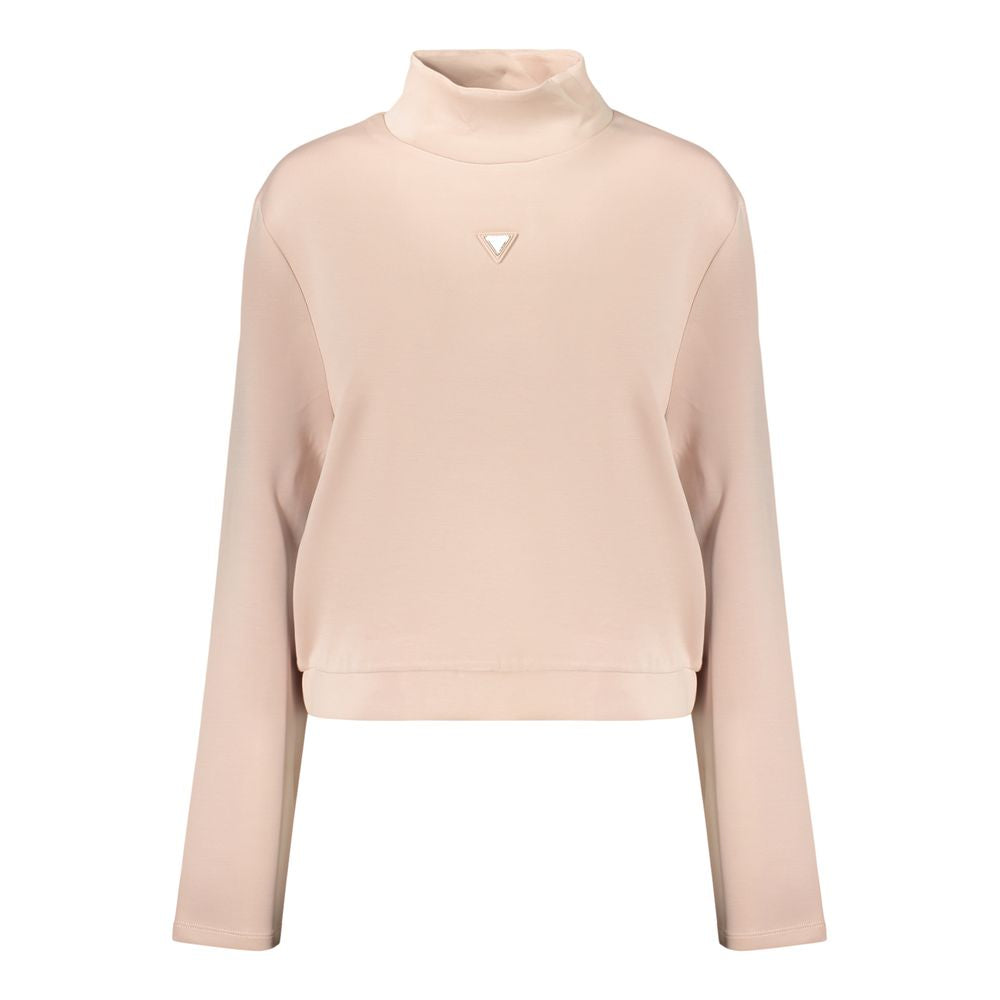 Guess Jeans Damen-Sweatshirt aus pinkfarbenem Polyester