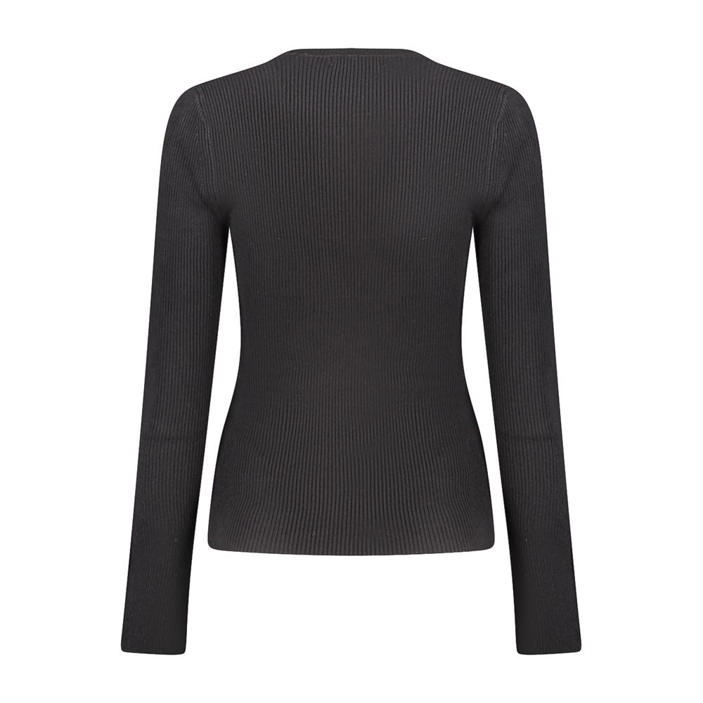 Guess Jeans Schwarzer Damenpullover aus Viskose