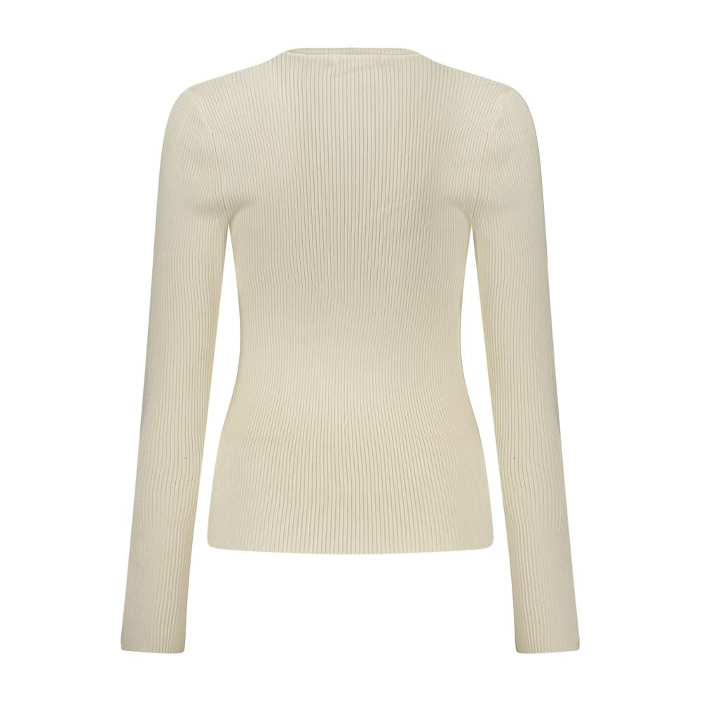 Guess Jeans Damenpullover aus Viskose in Bianco