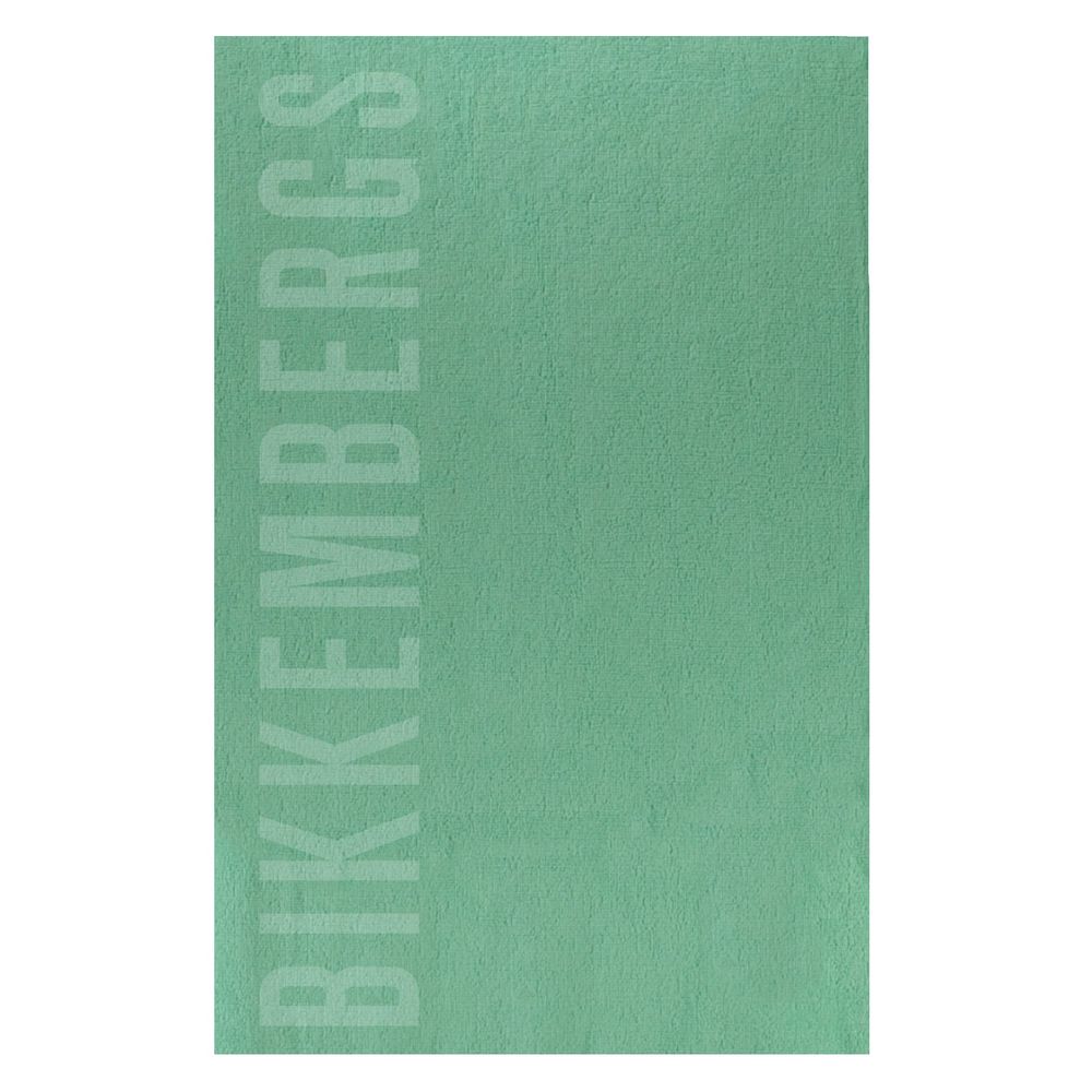 Bikkembergs Grünes Baumwoll-Handtuch für Damen