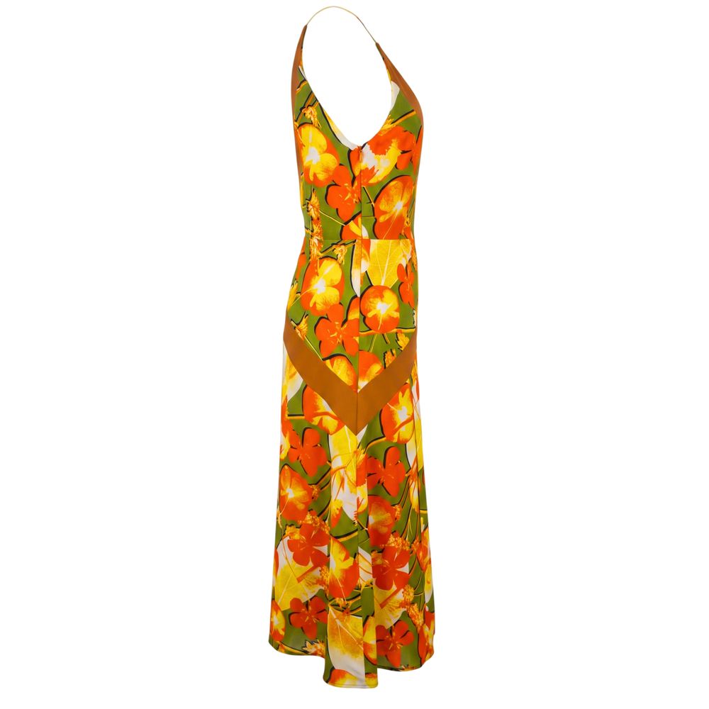 Trussardi Gelbes Seidenkleid für Damen