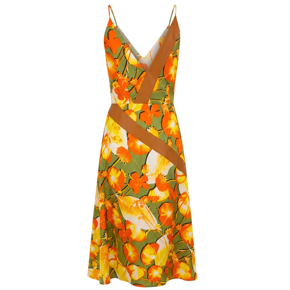 Trussardi Gelbes Seidenkleid für Damen